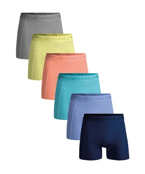 De Boxershorts/Onderbroeken van Muchachomalo zitten als gegoten en zijn gemaakt van hoogwaardig katoen. Een zachte elastische logotailleband van microvezelstof zorgt voor extra comfort. De Boxershorts hebben een normale fit, wassen op 30 graden, niet in de droger.
