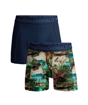 De Boxershorts/Onderbroeken van Muchachomalo zitten als gegoten en zijn gemaakt van hoogwaardig katoen. Een zachte elastische logotailleband van microvezelstof zorgt voor extra comfort. De Boxershorts hebben een normale fit, wassen op 30 graden, niet in de droger.