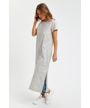 Regular fit,Lange lengte,Korte mouwen  Fijne was 30°, niet bleken, niet in de droger drogen, Liggend laten drogen in de schaduw, koud strijken max. 110° C, Droogreiniging  100% Katoen