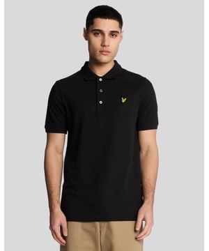 Subtle updates to our classic polo shirts keep them current. This one is cut from soft, breathable cotton-blend with added elastane for a bit of stretch. It's finished with a tipped collar and cuffs and embroidered with our emblematic eagle logo.- Classic collar 
- Front button fastening 
- Short sleeves 
- Tipped collar and cuffs
- Composition: 97% cotton, 3% elastane