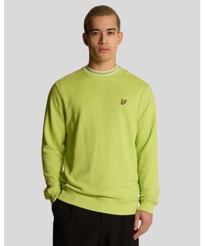 Wir haben Jahre damit verbracht, unsere Baumwolljersey-Basics zu perfektionieren, und unsere Designkompetenz zeigt sich. Dieses Sweatshirt mit Rundhalsausschnitt ist aus kuscheligem Baumwolljersey gefertigt und verfügt über ein retro-inspiriertes Dreiecksstich-Detail am Ausschnitt. – Rundhalsausschnitt – Lange Ärmel – Zusammensetzung: 100 % Baumwolle