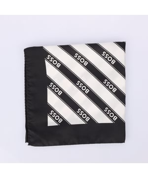 Boss branding.100% Silk.