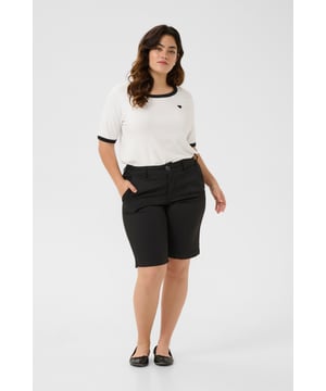 Regular fit,Hohe Taille,Knielänge  Schonwäsche 30°, Nicht bleichen, Nicht im Trockner trocknen, Tropnass aufhängen im Schatten, Kalt bügeln max. 110° C, Trockenreinigung  38% Polyester,30% Baumwolle,30% Viskose,2% Elasthan