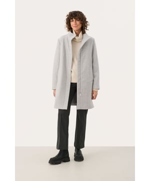 Gerade Passform,Über Knielänge  Professionelle Reinigung, Nicht bleichen, Nicht im Trockner trocknen, Kalt bügeln max. 110° C, Trockenreinigung  40% Wolle (Recycelt),30% Polyester (Recycelt),25% Polyester,5% Sonstige fasern