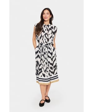 Loose fit,Halfhoge taille,Midi lengte  Fijne was 30°, niet bleken, niet in de droger drogen, Druipnat ophangen, koud strijken max. 110° C, Droogreiniging  100% Viscose (LENZING™ ECOVERO™)