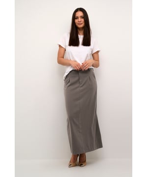 Regular fit,Hohe Taille,Knöchellänge  30° waschbar, Nicht bleichen, Nicht im Trockner trocknen, Tropnass aufhängen im Schatten, Kalt bügeln max. 110° C, Trockenreinigung  64% Polyester (Recycelt),33% Viskose,3% Elasthan