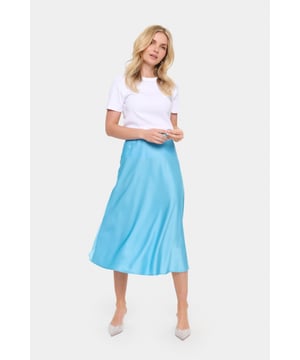 Regular fit,Midi lengte  Fijne was 30°, niet bleken, niet in de droger drogen, Druipnat ophangen in de schaduw, koud strijken max. 110° C, Droogreiniging  97% Polyester,3% Elastaan