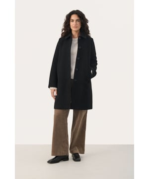Classic fit,Über Knielänge,Lange Ärmel  Professionelle Reinigung, Nicht bleichen, Nicht im Trockner trocknen, Kalt bügeln max. 110° C, Trockenreinigung  40% Wolle (Recycelt),30% Polyester (Recycelt),25% Polyester,5% Sonstige fasern