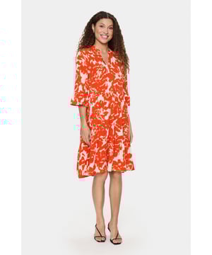 Casual fit,Knie  Fijne was 30°, niet bleken, niet in de droger drogen, Druipnat ophangen in de schaduw, koud strijken max. 110° C, Droogreiniging  100% Viscose (LENZING™ ECOVERO™)