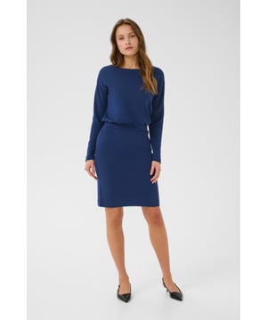 Relaxed fit,Elastische Taille,Knielänge,Lange Ärmel  Schonwäsche 30°, Nicht bleichen, Nicht im Trockner trocknen, Liegend trocken., Kalt bügeln max. 110° C, Trockenreinigung  51% Modal (TENCEL™),42% Polyester,7% Elasthan
