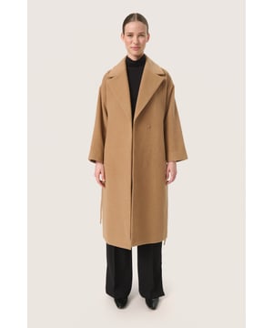 Relaxed fit,Normale Passform,Midi-Länge,Lange Ärmel  Professionelle Reinigung, Nicht bleichen, Nicht im Trockner trocknen, Tropnass aufhängen im Schatten, Kalt bügeln max. 110° C, Trockenreinigung  80% Polyester, 20% Viskose