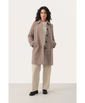 Classic fit,Boven de knie,Lange mouwen  Chemisch laten reinigen, niet bleken, niet in de droger drogen, koud strijken max. 110° C, Droogreiniging  40% Wol (Gerecycled),30% Polyester (Gerecycled),25% Polyester,5% Andere Vezels