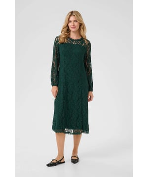 Zally,Feminine,Midi lengte,Lange mouwen  Fijne was 30°, niet bleken, niet in de droger drogen, Druipnat ophangen in de schaduw, koud strijken max. 110° C,.  60% Nylon,40% Katoen