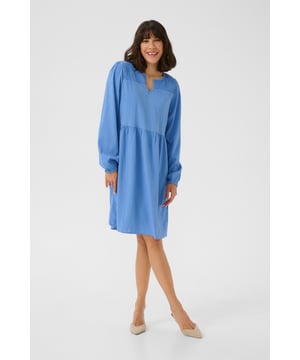 A-shape,Boven de knie,Lange mouwen  Wassen op 30°, niet bleken, niet in de droger drogen, Druipnat ophangen in de schaduw, warm strijken max. 150° C, Droogreiniging  100% Polyester