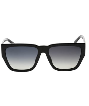 Discover the bold style of Marc Jacobs Black Thick Framed Sunglasses, designed to make a statement wherever you go. Featuring a sleek black frame paired with grey lenses, these sunglasses offer both timeless elegance and modern edge. The thick frames provide durability and a distinctive look, while the grey lenses reduce glare and enhance visual comfort in bright conditions. Perfect for elevating your everyday outfits or adding a touch of sophistication to your outdoor adventures, these sunglasses combine fashion and function effortlessly. Step out with confidence and protect your eyes in style with Marc Jacobs.57X16X145 100% Plastic