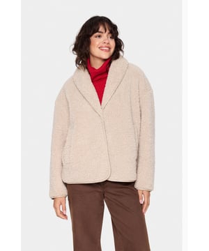 Loose fit,Korte lengte,Lange mouwen  Chemisch laten reinigen, niet bleken, niet in de droger drogen, Druipnat ophangen, niet strijken, Chemisch laten reinigen.  100% Polyester