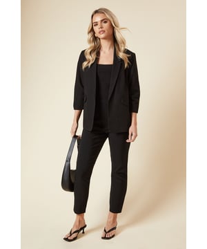 Sleek skinny fit for a flattering silhouette
        Versatile bengaline fabric offers comfort and style
        Ankle-length design perfect for showcasing footwear
        Smooth waistband for a seamless look
        Petite sizing ensures an ideal fit for shorter frames
    
    These Dorothy Perkins Petite Bengaline Skinny Trousers are a wardrobe essential for the fashion-conscious woman. The sleek design offers a sophisticated look that can be dressed up or down with ease. Pair with a crisp white blouse and pointed-toe heels for a polished office ensemble, or style with a silky camisole and strappy sandals for an elegant brunch date. The versatile nature of these trousers makes them perfect for smart casual events, baby showers, or any occasion where you want to project a refined yet trendy image. The ankle-length cut allows you to showcase your favourite footwear, while the petite sizing ensures a tailored fit for shorter frames. Embrace the comfort and style of these trousers as you navigate your busy social calendar with confidence and flair.