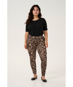 Slim fit,Elastische taille,Lange lengte  Wassen op 30°, niet bleken, niet in de droger drogen, Druipnat ophangen in de schaduw, warm strijken max. 150° C, Droogreiniging  95% Polyester,5% Elastaan