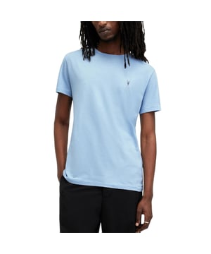 ALL SAINTS 'Race Tonic' Men’s Solid T-Shirt

Made in India
100% Cotton
Crew neck
Short Sleeve
Ramskull Embroidered Logo at the chest
Slim fit
Summer Tees
Machine Wash (Please see the washing Instruction)