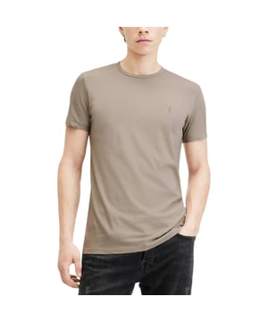 ALL SAINTS 'Race Tonic' Men’s Solid T-Shirt

Made in India
100% Cotton
Crew neck
Short Sleeve
Ramskull Embroidered Logo at the chest
Slim fit
Summer Tees
Machine Wash (Please see the washing Instruction)