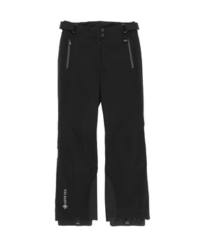 • Brand: Moncler
 • Material: PADDING: 100% Polyester; 1 MATERIAL: 100% Polyamide / Nylon; 2 MATERIAL: 81% Polyamide / Nylon, 19% Elastane / Spandex; BOTTOM LINING : 100% Polyamide / Nylon; BASE FABRIC: 87% Polyamide / Nylon, 13% Elastane / Spandex; LINING 1: 92% Polyester, 8% Elastane / Spandex; LINING 2: 100% Polyester
 • Design: Designed for alpine skiing, these ski pants are crafted from technical nylon that stretches four ways, giving you maximum freedom of movement. The Moncler Grenoble pants are enhanced with PrimaLoft insulation and heat-sealed seams, making them the right choice even in the harshest weather conditions. Water-repellent zippers, a RECCO® reflector and hem protection provide the finishing touches. The integrated RECCO® reflector makes you searchable to organized rescue teams worldwide in the event of an avalanche or if lost in the outdoors.
 • Colour: Black
 • Style: Black Ski Pants with reflector