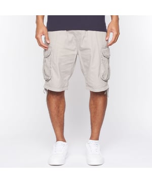 Mens Crosshatch Jamstar Cargo Shorts in light grey- Zip fly and button fastening- Multi pocket construction with herringbone binding trim- 100% Cotton.  Machine washable.- Ref: CH2R122830AAGY