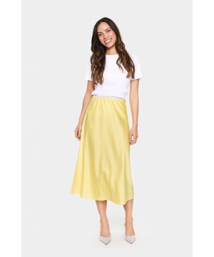 Regular fit,Midi lengte  Fijne was 30°, niet bleken, niet in de droger drogen, Druipnat ophangen in de schaduw, koud strijken max. 110° C, Droogreiniging  97% Polyester,3% Elastaan