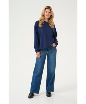 Regular fit,Normale lengte,Lange mouwen  Fijne was 30°, niet bleken, niet in de droger drogen, Druipnat ophangen in de schaduw, warm strijken max. 150° C,   50% Polyester,45% Viscose,5% Elastaan