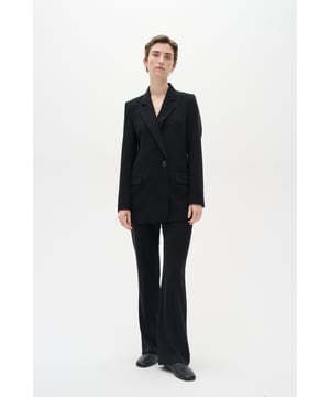 Gerade Passform,Normale Passform,Länge,Bootcut 7/8  Schonwäsche 30°, Nicht bleichen, Nicht im Trockner trocknen, Tropnass aufhängen, Kalt bügeln max. 110° C, Trockenreinigung  51% Polyester,40% Polyester (REPREVE®),9% Elasthan