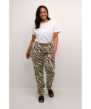 Regular fit,Elastische taille,Lange lengte  Fijne was 30°, niet bleken, niet in de droger drogen, Liggend laten drogen in de schaduw, koud strijken max. 110° C, Chemisch laten reinigen.  100% Viscose (LENZING™ ECOVERO™)