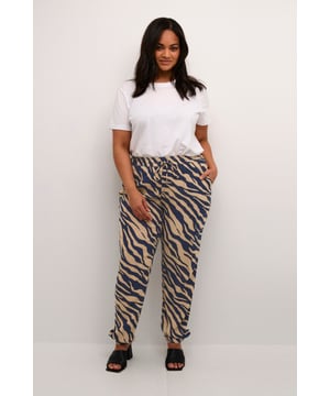 Regular fit,Elastische taille,Lange lengte  Fijne was 30°, niet bleken, niet in de droger drogen, Liggend laten drogen in de schaduw, koud strijken max. 110° C, Chemisch laten reinigen.  100% Viscose (LENZING™ ECOVERO™)