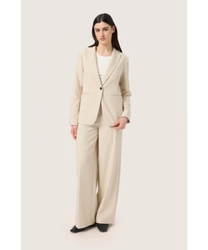 Regular fit,Lange lengte,Relaxed  Fijne was 30°, niet bleken, niet in de droger drogen, Druipnat ophangen in de schaduw, koud strijken max. 110° C, Droogreiniging  78% Polyester,18% Viscose,4% Elastaan