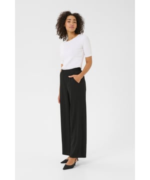 Regular fit,Elastische Taille,Lang  Schonwäsche 30°, Nicht bleichen, Nicht im Trockner trocknen, Tropnass aufhängen im Schatten, Kalt bügeln max. 110° C, Trockenreinigung  98% Polyester,2% Elasthan