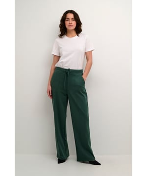 Regular fit,Elastische taille,Lange lengte,Relaxed  Wassen op 30°, niet bleken, niet in de droger drogen, Druipnat ophangen in de schaduw, koud strijken max. 110° C, Droogreiniging  76% Polyester (Gerecycled),20% Viscose,4% Elastaan