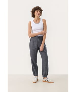 Contemporary fit,Comfort Taile,Knöchellänge,Tapered  30° waschbar, Nicht bleichen, Nicht im Trockner trocknen, Tropnass aufhängen im Schatten, Kalt bügeln max. 110° C, Trockenreinigung  100% Leinen