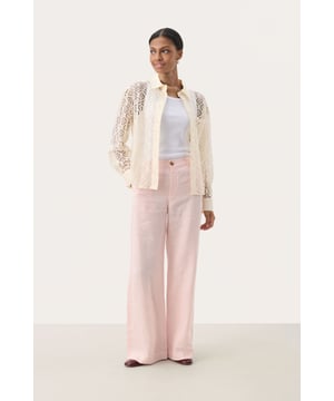 Classic fit,Regular taille,Lange lengte,Relaxed  Wassen op 30°, niet bleken, niet in de droger drogen, Druipnat ophangen in de schaduw, koud strijken max. 110° C, Droogreiniging  100% Linnen