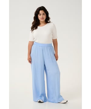 Loose fit,Elastische Taille,Lang,Weite leg  30° waschbar, Nicht bleichen, Nicht im Trockner trocknen, Tropnass aufhängen im Schatten, Warm bügeln max. 150° C, Trockenreinigung  100% Polyester