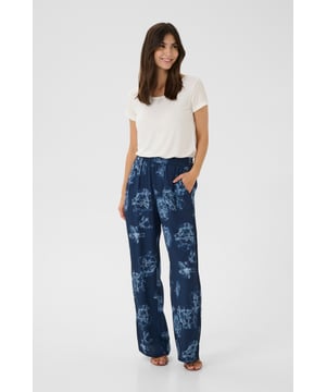 Straight fit,Elastische Taille,Lang,Gerade  Schonwäsche 30°, Nicht bleichen, Nicht im Trockner trocknen, Liegend trocken., Kalt bügeln max. 110° C, Nicht trockenreinigen  100% Viskose (LENZING™ ECOVERO™)