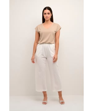 Loose fit,Hoge taille,Cropped lengte,Relaxed  Wassen op 30°, niet bleken, drogen in droger behoedzaam, Druipnat ophangen in de schaduw, warm strijken max. 150° C, Droogreiniging  100% Katoen