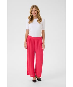 Loose fit,Elastische taille,Cropped lengte,7/8 Length  Fijne was 30°, niet bleken, niet in de droger drogen, Liggend laten drogen in de schaduw, koud strijken max. 110° C, Chemisch laten reinigen.  100% Viscose (LENZING™ ECOVERO™)