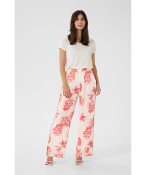 Straight fit,Elastische taille,Lange lengte,Straight  Fijne was 30°, niet bleken, niet in de droger drogen, Liggend laten drogen., koud strijken max. 110° C,   100% Viscose (LENZING™ ECOVERO™)