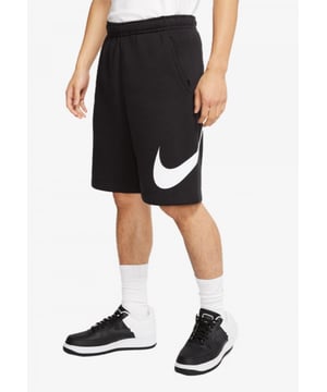 Nike Sportswear Club Men's Graphic Shorts . - . The Nike Sportswear Club Shorts Blend Classic Comfort with a Bold Graphic for Street-ready Style. - - . Crafted From Soft Fleece, They've Got You Covered for All-day Wear . - -. Elastic Waistband with Drawcord Offers a Secure, Personalized Fit . - - . Brushed-back Fabric is Soft and Comfortable.
