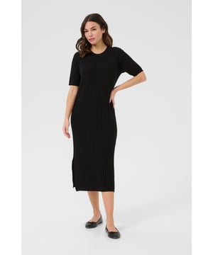Regular fit,Onder de knie,Korte mouwen  Fijne was 30°, niet bleken, niet in de droger drogen, Liggend laten drogen in de schaduw, koud strijken max. 110° C, Droogreiniging  80% Viscose,20% Nylon