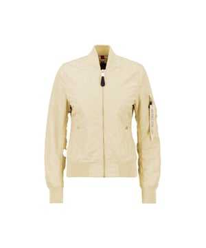 La chaqueta bomber MA-1 VF LW para mujer es una prenda de corte entallado con una cremallera brillante y un bolsillo para bolígrafos. Esta chaqueta con estilo es perfecta para cualquier ocasión, ya sea que quieras vestir elegante o informal.