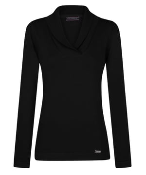 Dieser Pullover ist aus 100% Baumwolle gefertigt, um maximalen Komfort und höchste Qualität zu gewährleisten. Seine weiche Textur und langlebige Konstruktion sorgen für Wärme an kalten Wintertagen. Das Design mit Schalkragen bietet eine elegante und vielseitige Optik, ergänzt durch lange Ärmel für zusätzlichen Schutz und Komfort. Perfekt für den täglichen Gebrauch lässt sich dieser Pullover mühelos mit Jeans, Röcken oder Hosen kombinieren. Für ein lässig-schickes Ensemble stylen Sie ihn mit Skinny-Jeans und Stiefeln oder wählen Sie abendliche Eleganz, indem Sie ihn mit einem Bleistiftrock und Absätzen kombinieren. In den Wintermonaten ergänzen Sie Ihr Outfit mit einem losen Schal, um sowohl Wärme als auch Stil zu gewährleisten. Die Pflege dieses Pullovers ist einfach: Handwäsche wird empfohlen oder Maschinenwäsche in kaltem Wasser. Bei Bedarf bei niedriger Hitze bügeln und auf Bleichmittel und chemische Reinigung verzichten, um die Qualität zu erhalten. Felix Hardys schlichter Damen Langarm Pullover mit Schalkragen besticht durch seine hochwertigen Materialien und sorgfältige Verarbeitung in dieser Wintersaison. Mit seinen eleganten Details und dem vielseitigen Design wird dieser Pullover sicher zu einem unverzichtbaren Bestandteil Ihrer Garderobe und hält Sie die ganze Saison über warm und stilvoll!