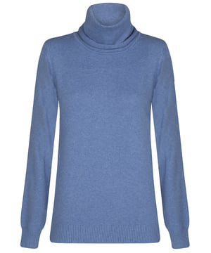 Dieser Pullover verkörpert Felix Hardys unverwechselbare Mischung aus Eleganz und Stil, gefertigt aus 100% Baumwolle für maximalen Komfort und höchste Qualität. Seine weiche Textur und die langlebige Konstruktion sorgen für Wärme an kalten Wintertagen und machen ihn zu einem vielseitigen Essential in Ihrer Garderobe. Mit Blick auf die neuesten Trends entworfen, verfügt der Pullover über ein elegantes feines Zopfmuster, das einen modernen und schicken Touch verleiht. Das Rollkragen-Design bietet eine gemütliche und raffinierte Optik, ergänzt durch lange Ärmel für zusätzlichen Schutz und Komfort. Perfekt für den täglichen Gebrauch, lässt er sich mühelos mit Jeans, Röcken oder Hosen kombinieren. Für einen lässigen, aber eleganten Look kombinieren Sie den Pullover mit Skinny-Jeans und Stiefeln. Wechseln Sie nahtlos zur Abendgarderobe, indem Sie ihn mit einem Bleistiftrock und Absätzen stylen. In den kälteren Monaten ergänzen Sie Ihr Outfit mit einem passenden Schal, um sowohl Wärme als auch Stil zu gewährleisten. Die Pflege dieses Pullovers ist einfach: Handwäsche wird empfohlen oder Maschinenwäsche in kaltem Wasser. Bei Bedarf bei niedriger Hitze bügeln und auf Bleichmittel und chemische Reinigung verzichten, um die Qualität zu erhalten. Felix Hardys Feinstrick Rollkragen Damenpullover zeichnet sich durch seine hochwertigen Materialien und sorgfältige Verarbeitung aus und wird in dieser Wintersaison zu einem unverzichtbaren Bestandteil Ihrer Garderobe. Bleiben Sie die ganze Saison über warm und stilvoll!