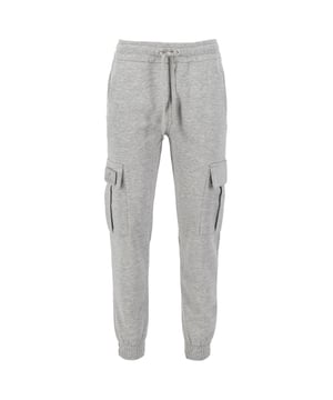 Este cómodo y elegante pantalón de chándal cuenta con cintura y bajos elásticos para un ajuste perfecto, bolsillos cargo planos para guardar tus objetos esenciales y un cierre de velcro bordado en el bolsillo para un look informal.