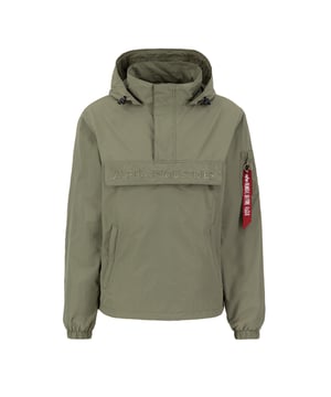 The Anorak Embroidery Logo from ALPHA INDUSTRIES is the perfect companion for the transitional season. The regular fit anorak is lightly padded, offering a comfortable wear. The side pockets provide ample space for your essentials. The embroidered logo on the chest completes the cool look.