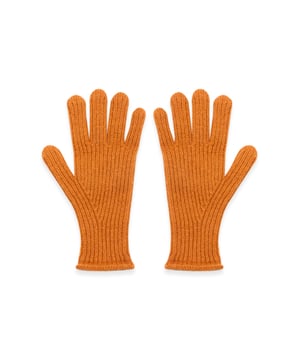 Experience ultimate comfort with these Lambswool gloves. Their unique ribbed design ensures a snug fit, which contours with your hands. Made from Lambswool for a soft and luxurious feel, made in Britain.