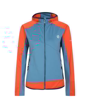 95% Polyester, 5% Elastane. Fabric: 4 Way Stretch, Brushed Back, Ilus Core Stretch. Design: Logo, Plain. Fabric Technology: Antibacterial, Chemical Free, Odour Control, UV Protection. Neckline: Hooded. Sleeve-Type: Long-Sleeved. Hood Features: Grown On Hood, Stretch Binding. Pockets: 2 Side Pockets, Zip. Fastening: Full Zip. Hem: Stretch Binding. Sustainability: Made from Recycled Materials. Sun Rating: UPF 50+. 8 UK: 32 in. 10 UK: 34 in. 12 UK: 36 in. 14 UK: 38 in. 20 UK: 44 in. 18 UK: 42 in. 16 UK: 40 in.